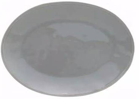 Fontana Dove Gray 15" Oval Serving Platter