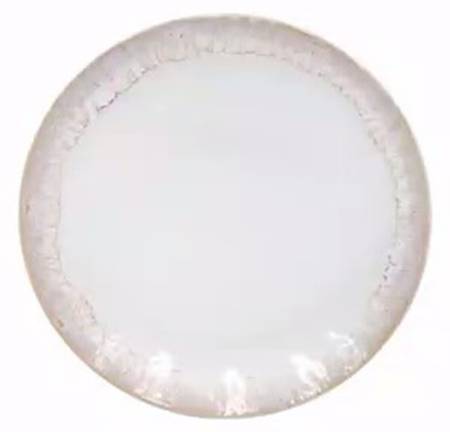 Taormina White Salad Plate