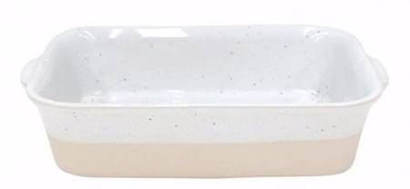 Fattoria White 10" Rectangular Baker