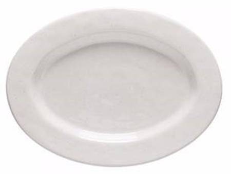 Fattoria White 16" Oval Serving Platter