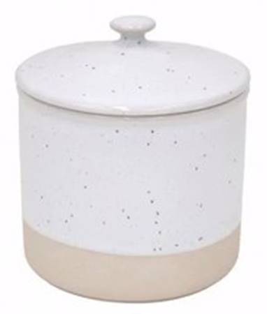 Fattoria White Small Canister & Lid