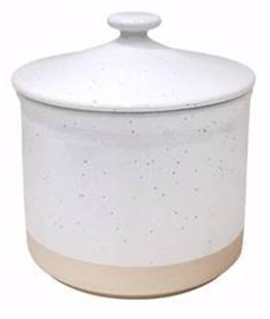 Fattoria White Large Canister & Lid