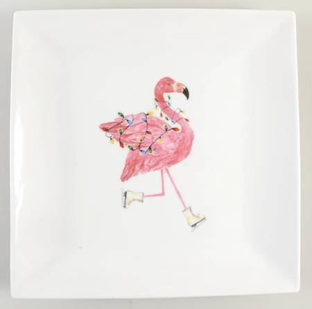 Christmas Flamingo by Coastline Imports