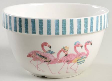 Christmas Flamingo 6" Nesting Bowl