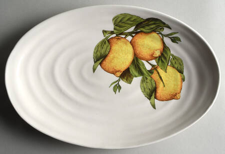 CU49 13" Oval Serving Platter
