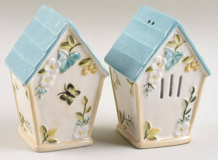 Nature Garden Figural Salt & Pepper Set