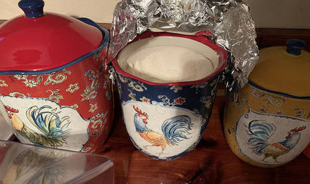 Morning Bloom Large Canister & Lid