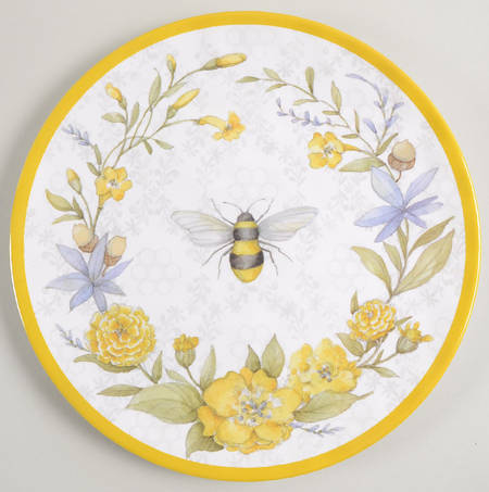 Sweet As a Bee Melamine Dinner Plate