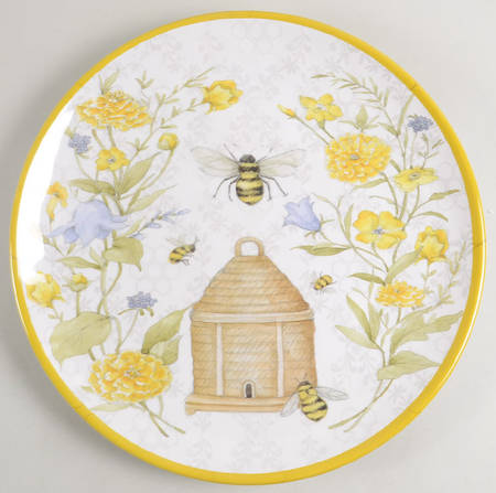 Sweet As a Bee 14" Melamine Chop Plate (Round Platter)