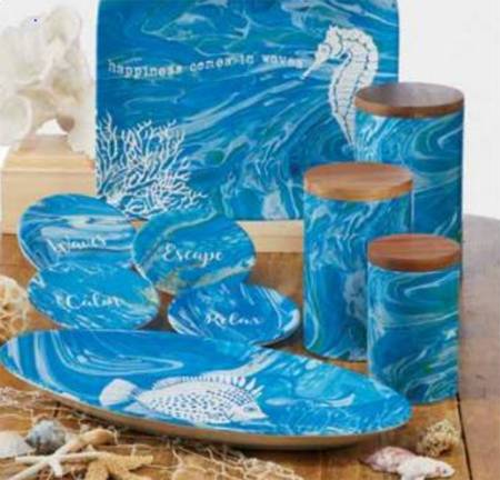 Fluidity Coastal 19" Fish Platter