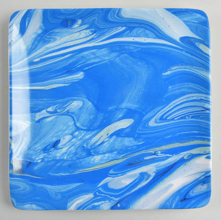 Fluidity Coastal Square Dinner Plate