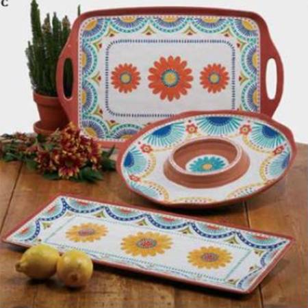 Veracruz 19" Rectangular Tray