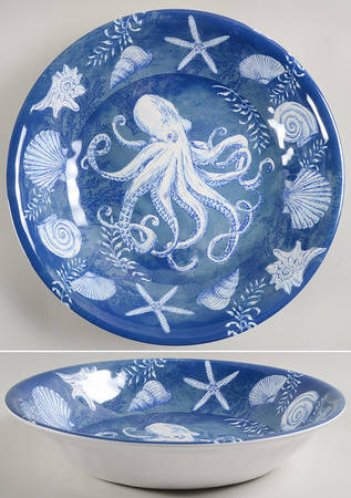 Oceanic 13" Round Serving Bowl