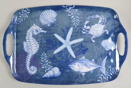 Oceanic 19" Handled Tray