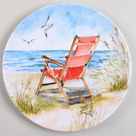 Ocean View Salad Plate