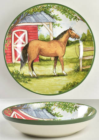 Clover Farm 13" Pasta Serving Bowl