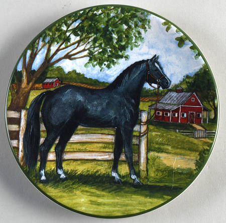 Clover Farm Canape Plate