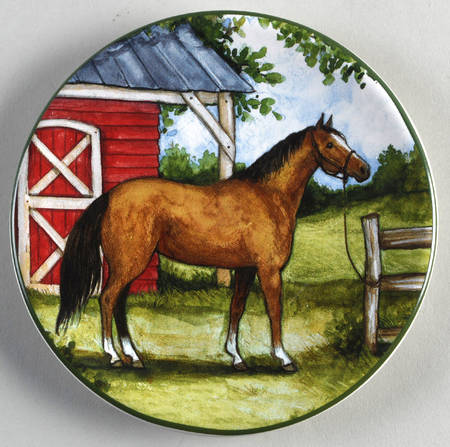 Clover Farm Canape Plate