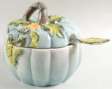 Harvest Gatherings Figural Tureen & Lid with Ladle