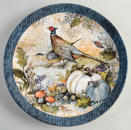 Harvest Gatherings 13" Chop Plate (Round Platter)