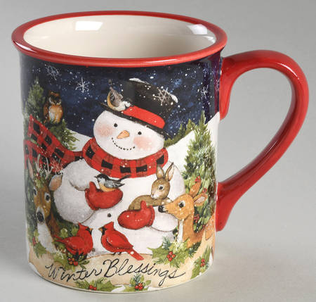Magic of Christmas Snowman Mug