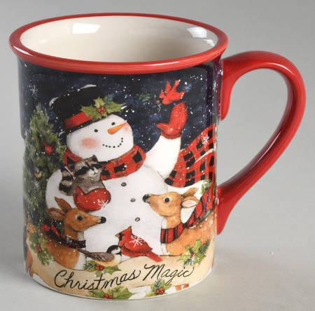 Magic of Christmas Snowman Mug