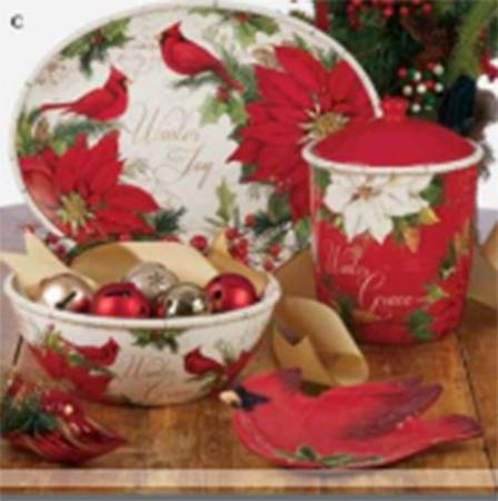 Winter Garden 16" Oval Serving Platter
