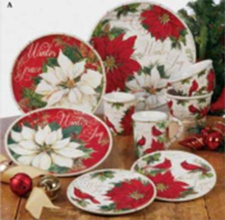 Winter Garden Dinner Plate