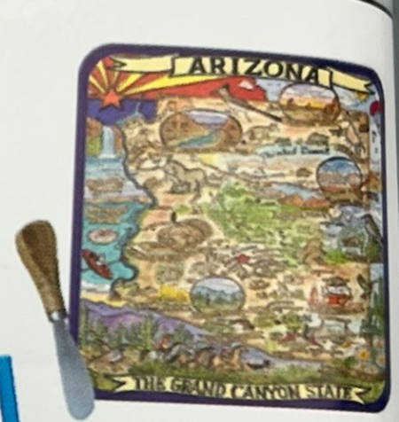 Adventure Destinations Cheese Tray & Spreader Set