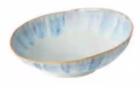 Brisa Ria Blue 9" Round Serving Bowl