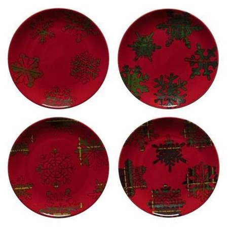 Holiday Snowflake Dessert/Pie Plate