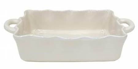 Cook and Host Cream 13"  Rectangular Baker