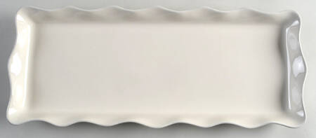 Cook and Host Cream 16'' Rectangular Tray
