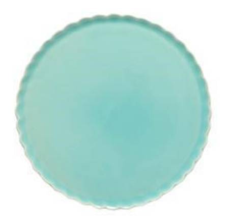 Forma Green Dessert/Pie Plate