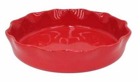 Cook and Host Red 10" Pie Baking Plate