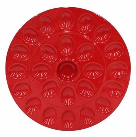 Cook and Host Red Deviled Egg Platter