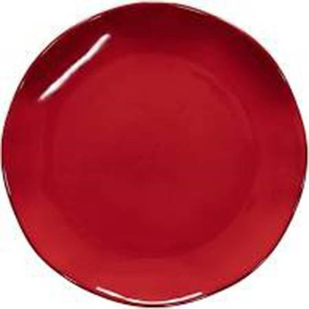 Cook and Host Red Dinner Plate