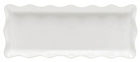 Cook and Host White 16'' Rectangular Tray
