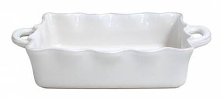 Cook and Host White 13"  Rectangular Baker