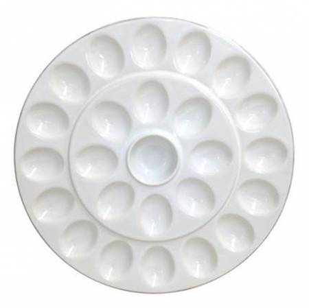 Cook and Host White Deviled Egg Platter