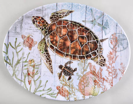 Sanibel (Melamine) 18" Oval Serving Platter