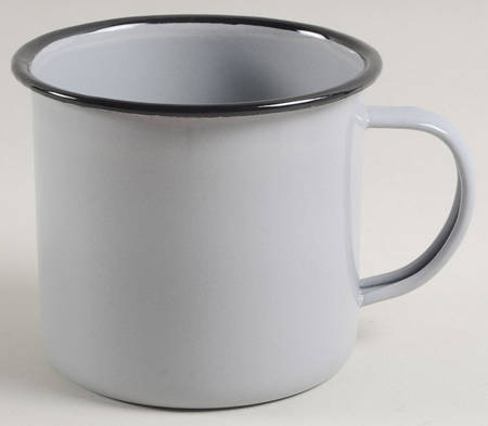 Solid Color Enamelware Mug