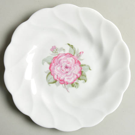 Camelia White, No Trim Salad Plate