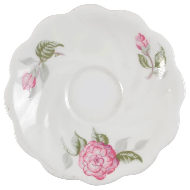 Camelia White, No Trim Saucer