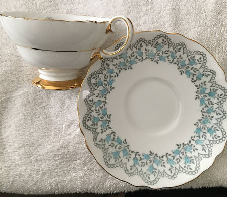 F16559 Blue by Crown Staffordshire