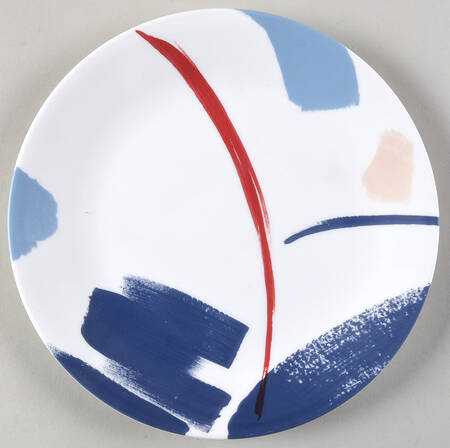 Vivid Splash Salad Plate