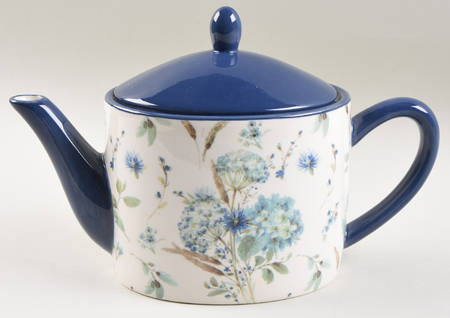 Bohemian Blue Teapot & Lid