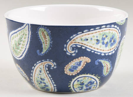 Bohemian Blue Individual Ice Cream Dish