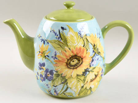 Sun Garden Teapot & Lid