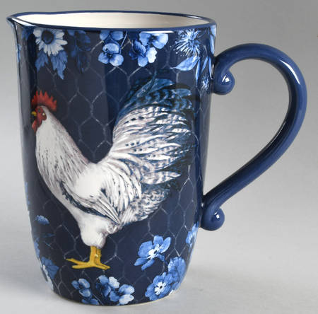 Indigo Rooster 96 Oz Pitcher